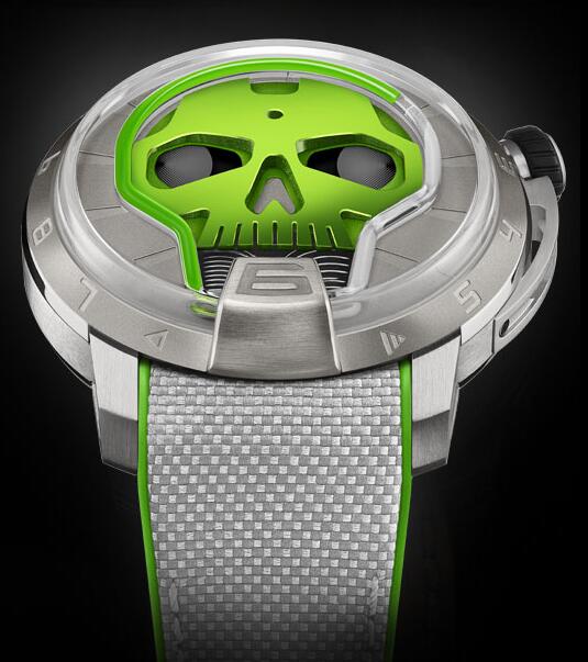 HYT S48-TT-35-GF-RA SKULL 48.8 MM Replica watch